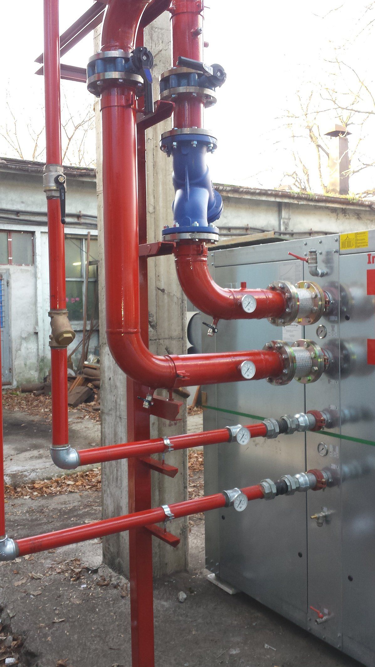 impianto acqua refrigerata di processo