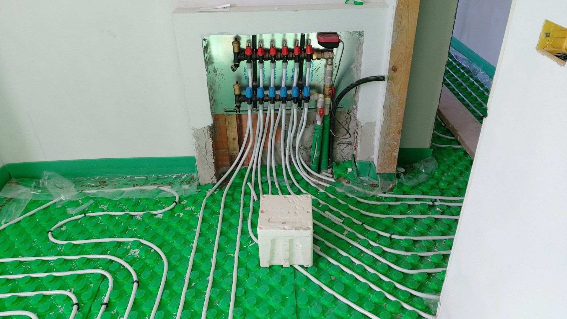 riscaldamento a pavimento radiante