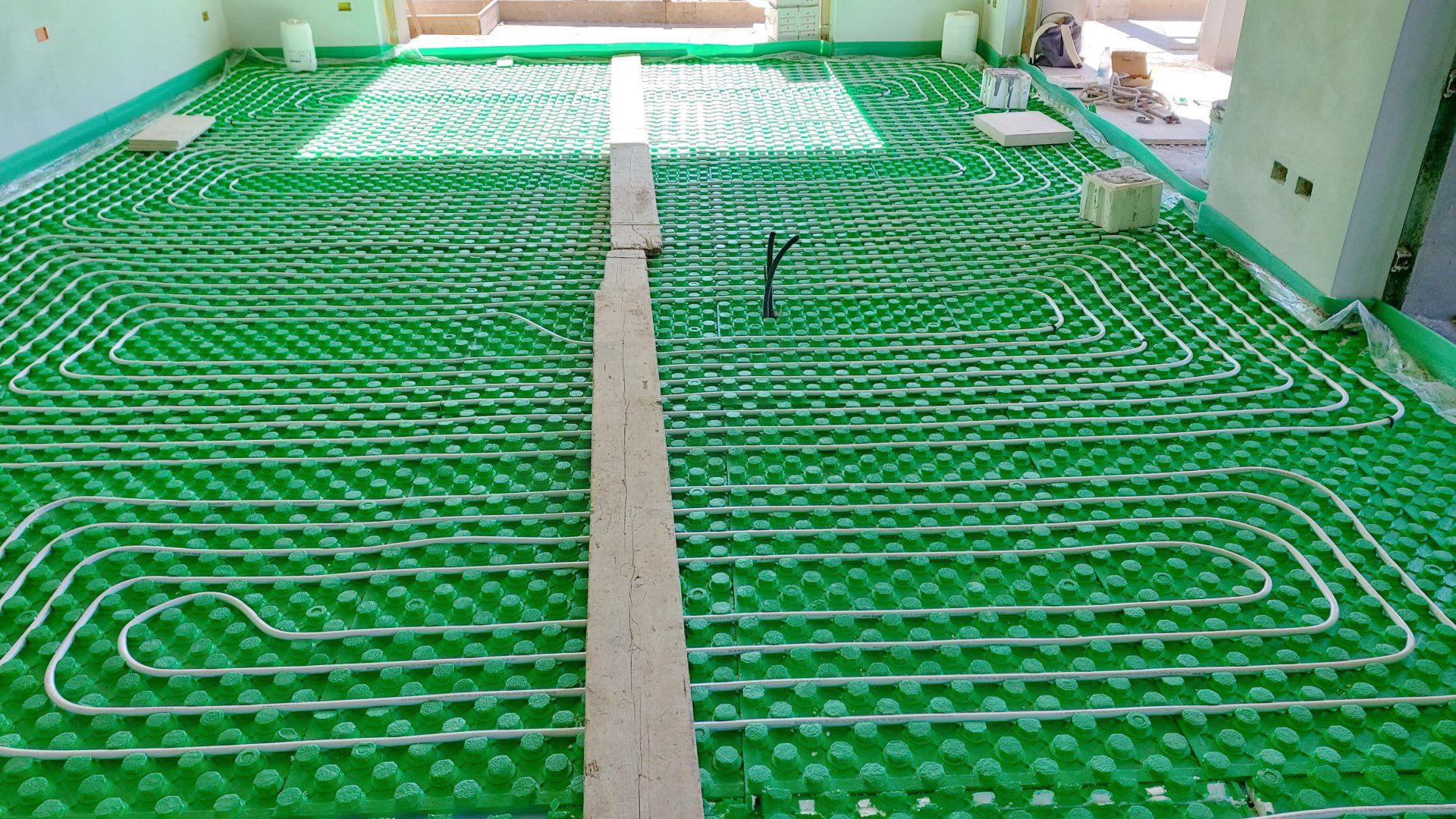 riscaldamento a pavimento radiante