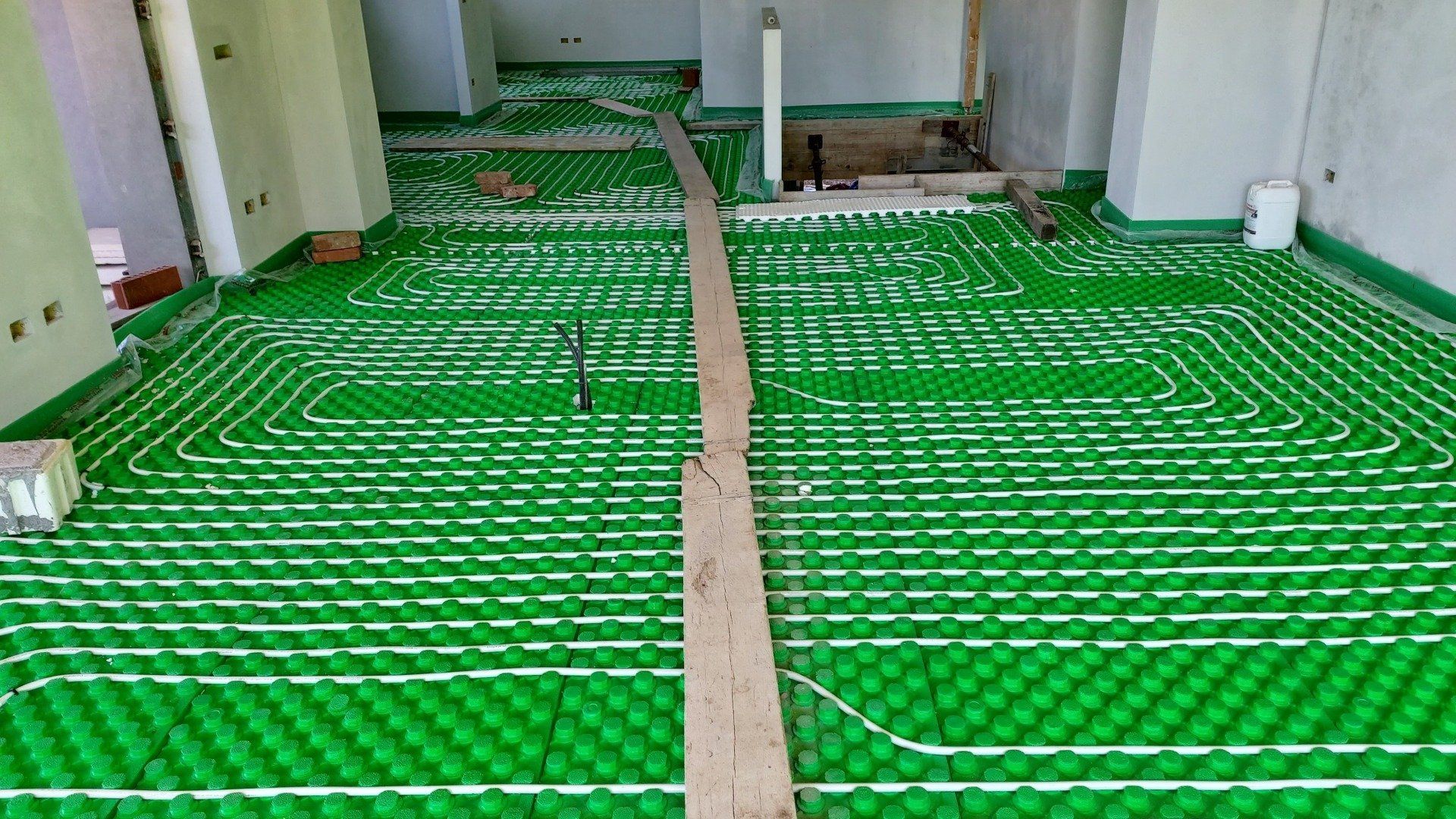 riscaldamento a pavimento radiante