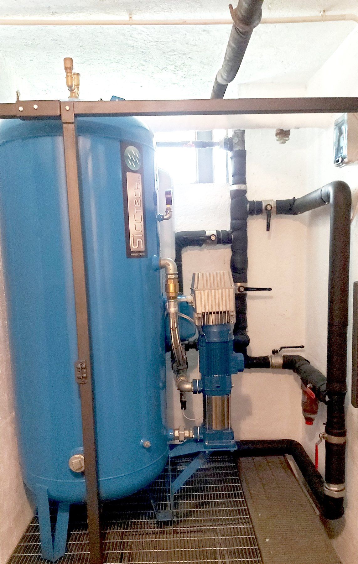 impianto di pressurizzazione