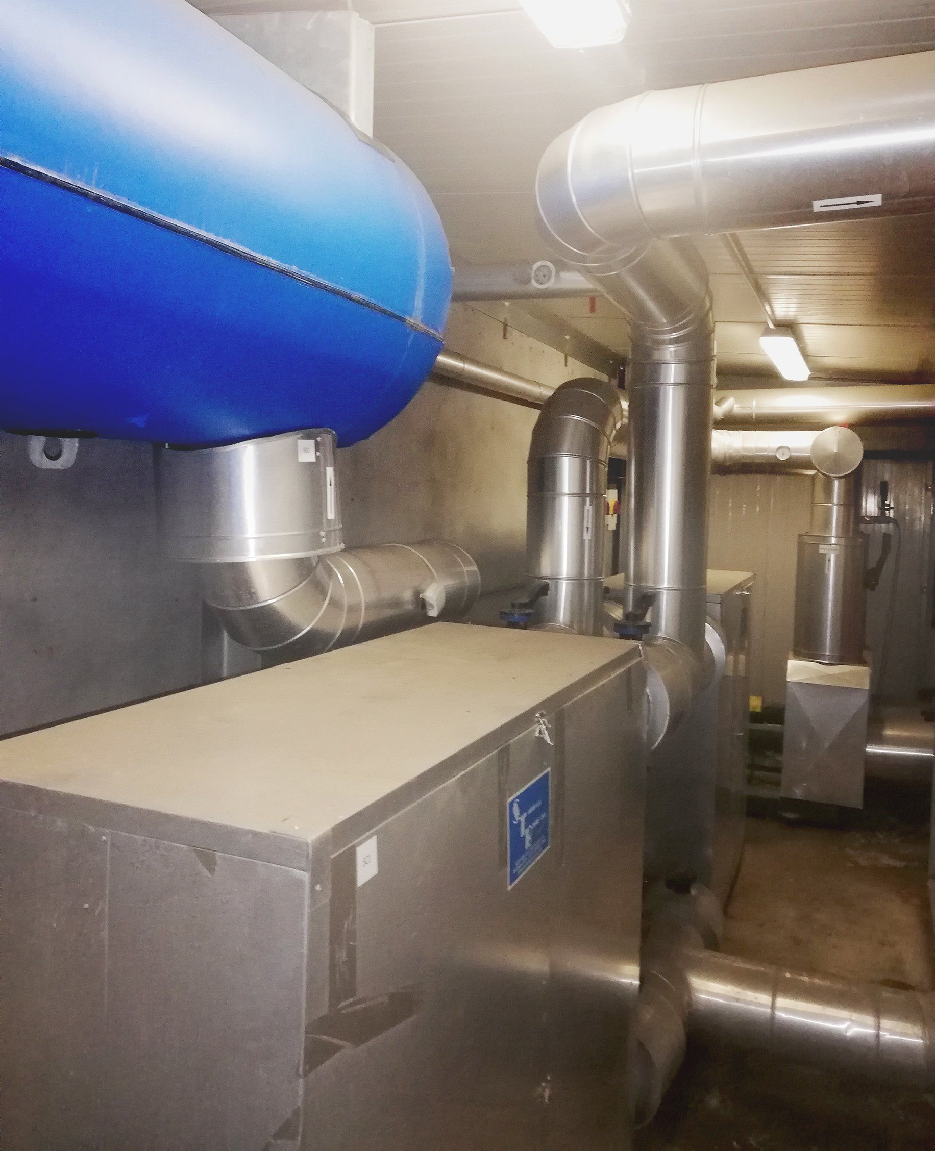 impianto acqua refrigerata di processo