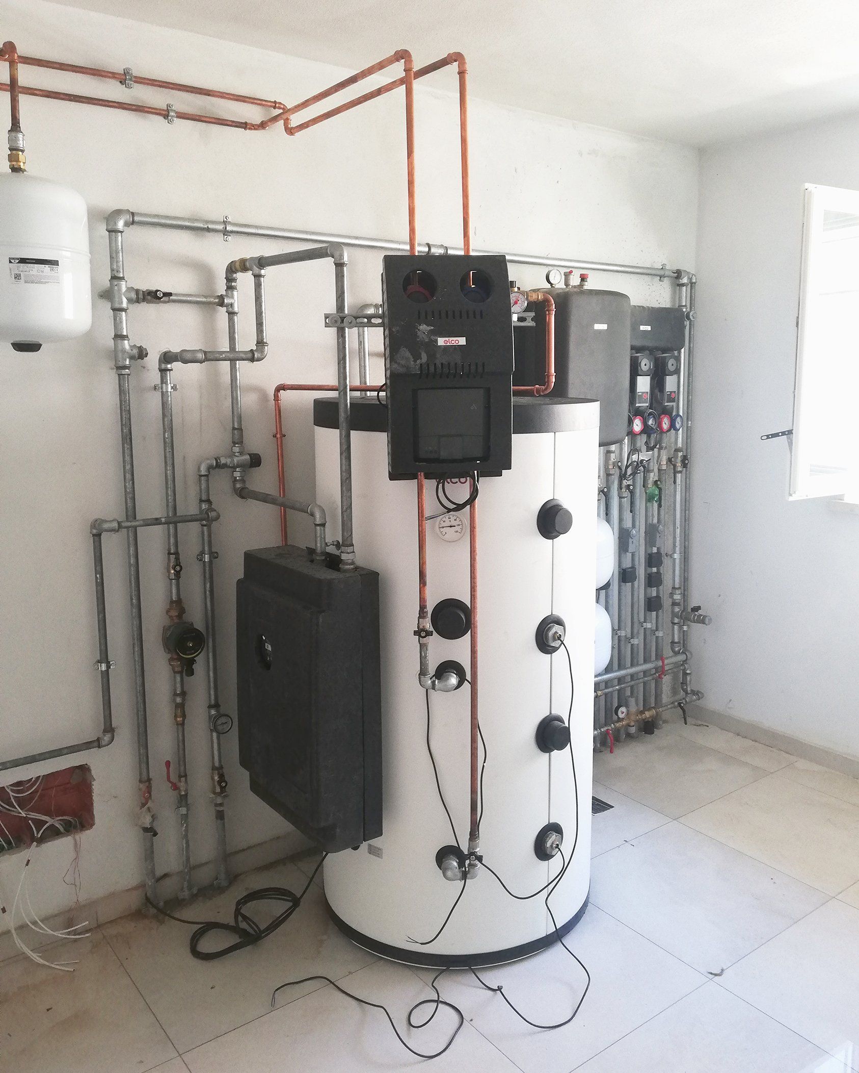 pompa di calore condensata ad aria