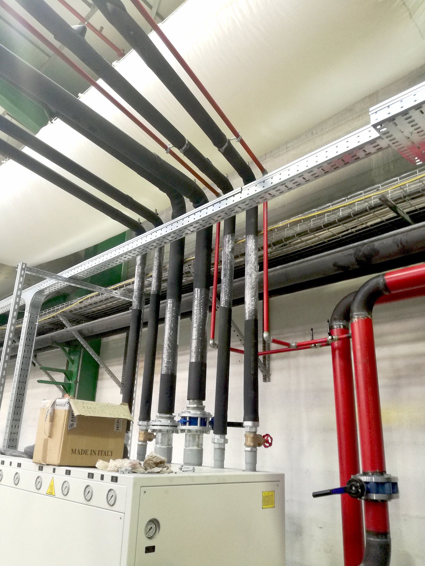 impianto acqua refrigerata di processo