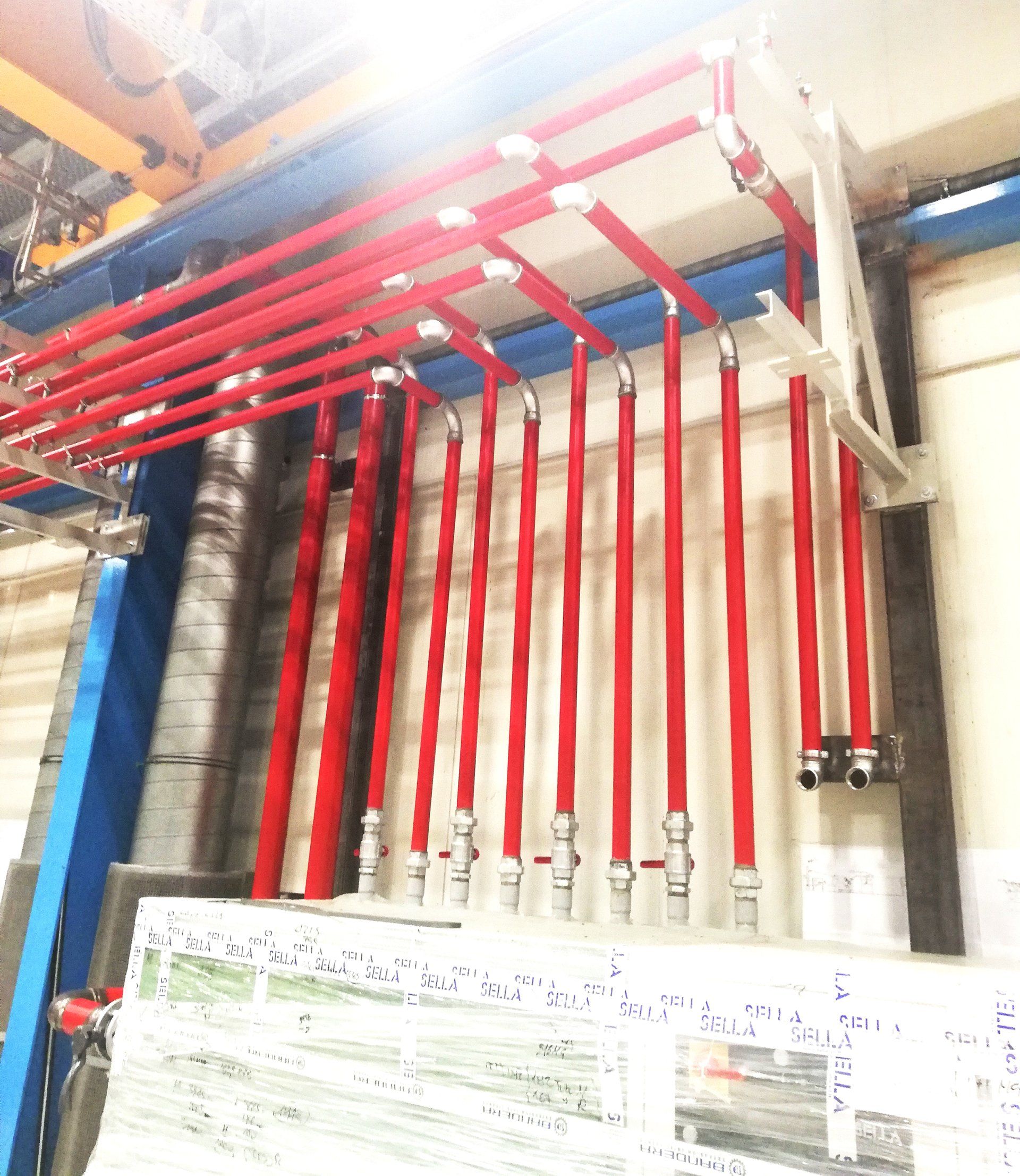 impianto acqua refrigerata di processo