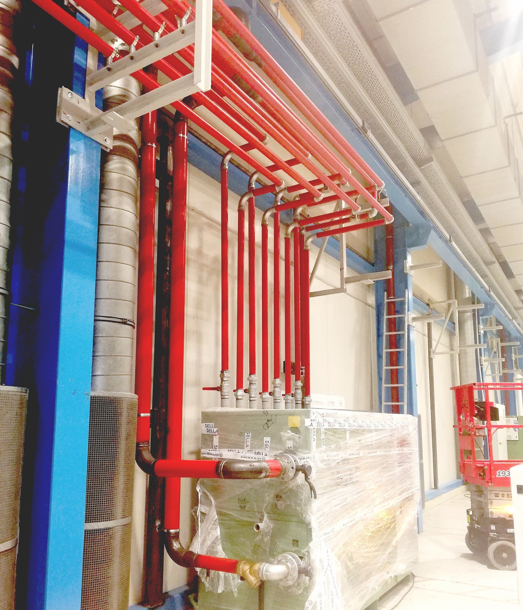 impianto acqua refrigerata di processo