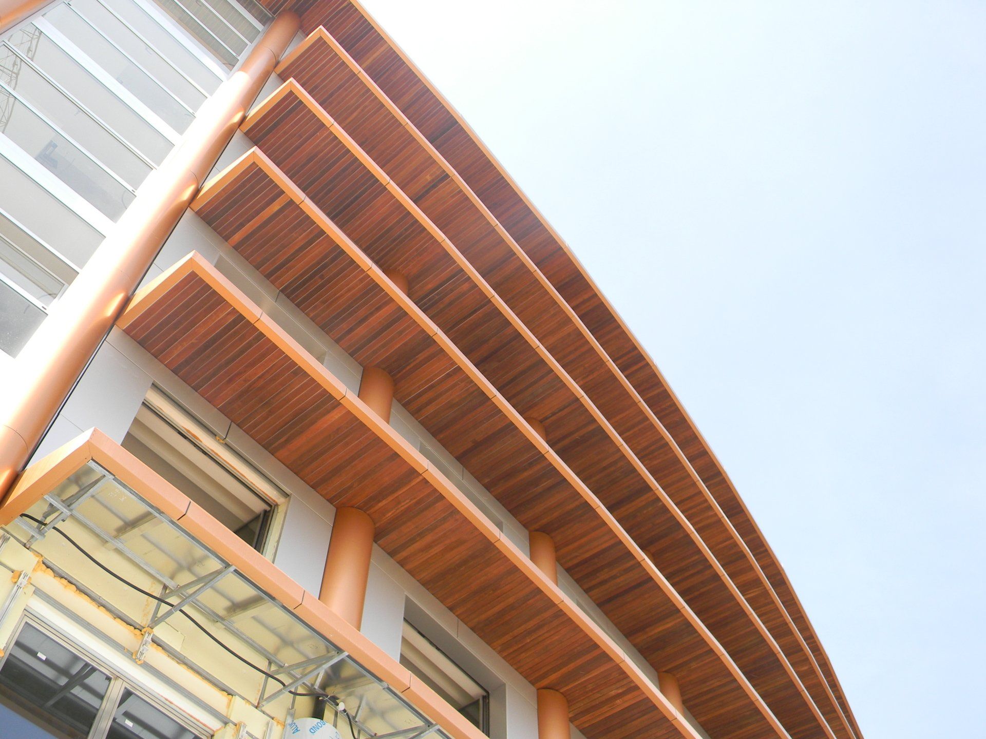 rivestimento a listelli per terrazzi