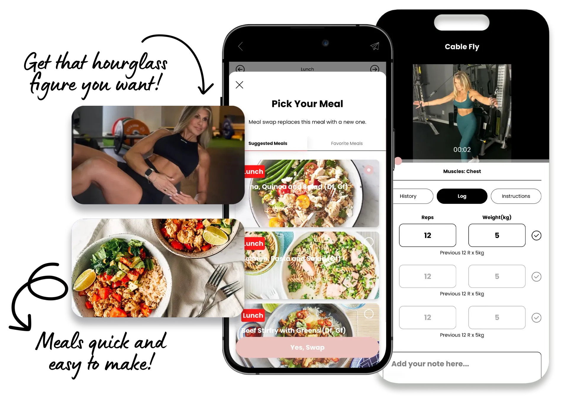 Kim Lyons and Gunter Schlierkamp Bionic Body App