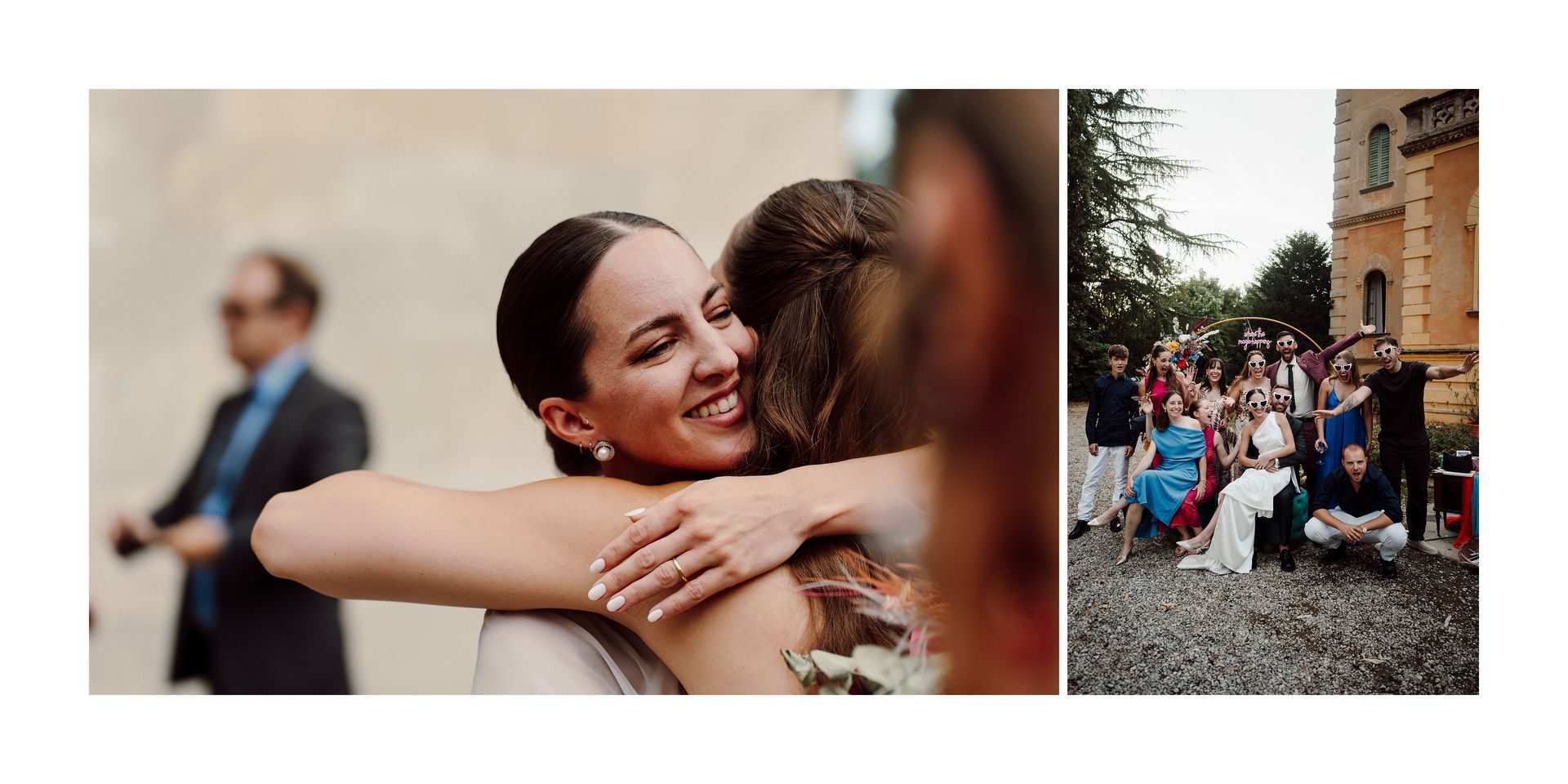 Reportage autentico per matrimoni intimi ed elopement. Fotografia naturale, discreta e senza pose.