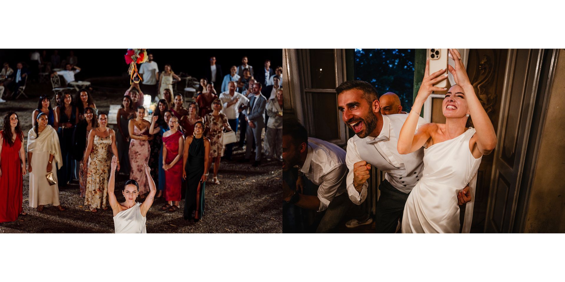 Reportage autentico per matrimoni intimi ed elopement. Fotografia naturale, discreta e senza pose.