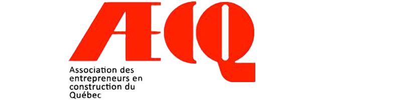 Le logo de l'association des entrepreneurs en construction du québec