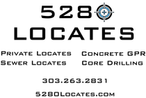 Black and white logo: silhouette of a coastal city with palm trees, lighthouse, and waves against a circular background.