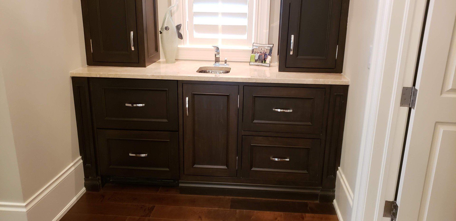 Wooden Bathroom Drawer — Naples, FL — Rain Forest Marble Inc.
