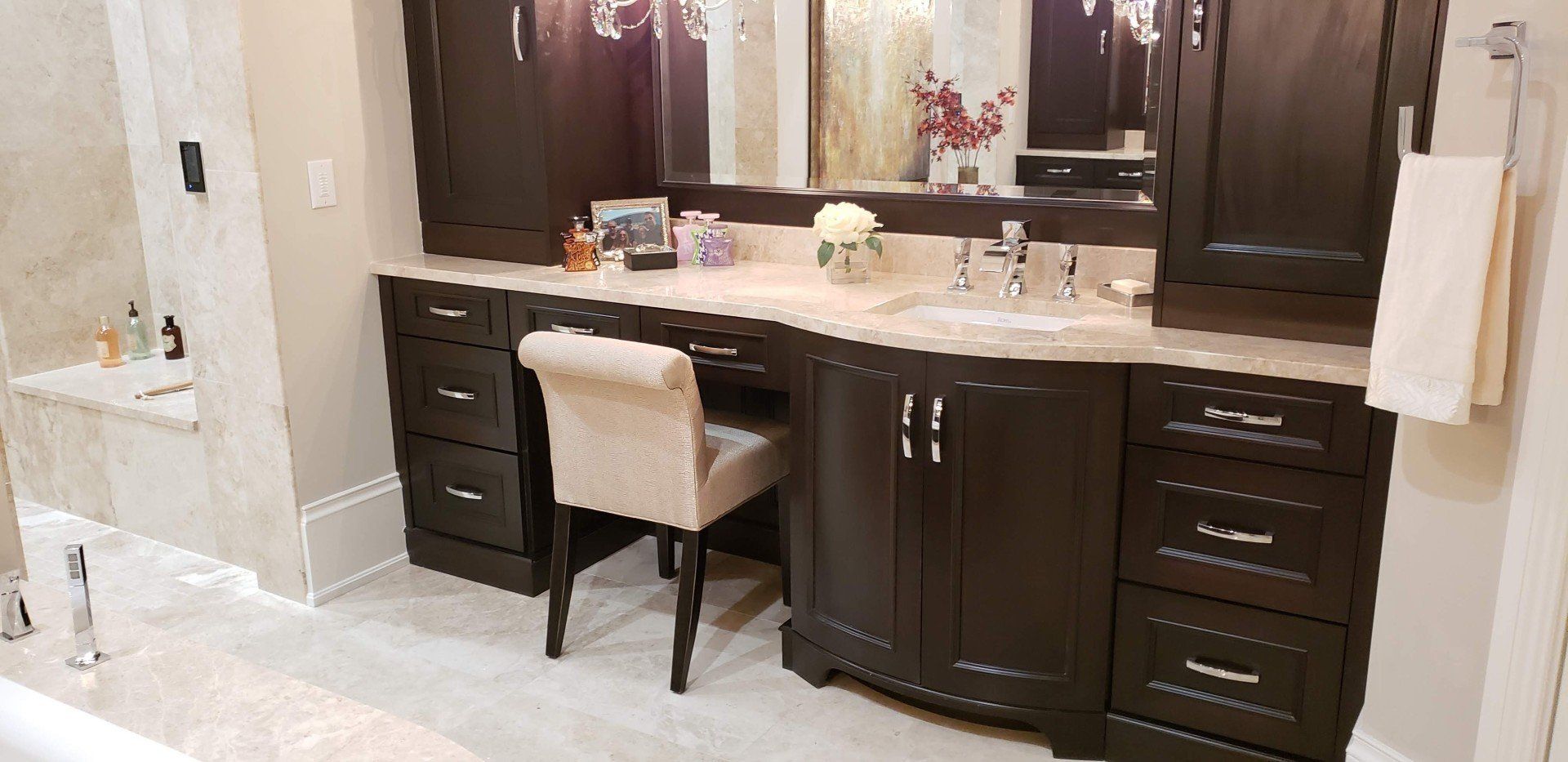 Bathroom Cabinet — Naples, FL — Rain Forest Marble Inc.