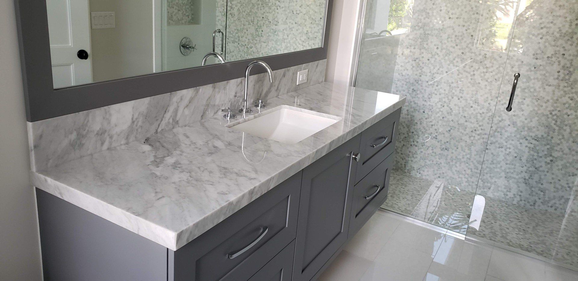 Marble Bathroom Sink — Naples, FL — Rain Forest Marble Inc.