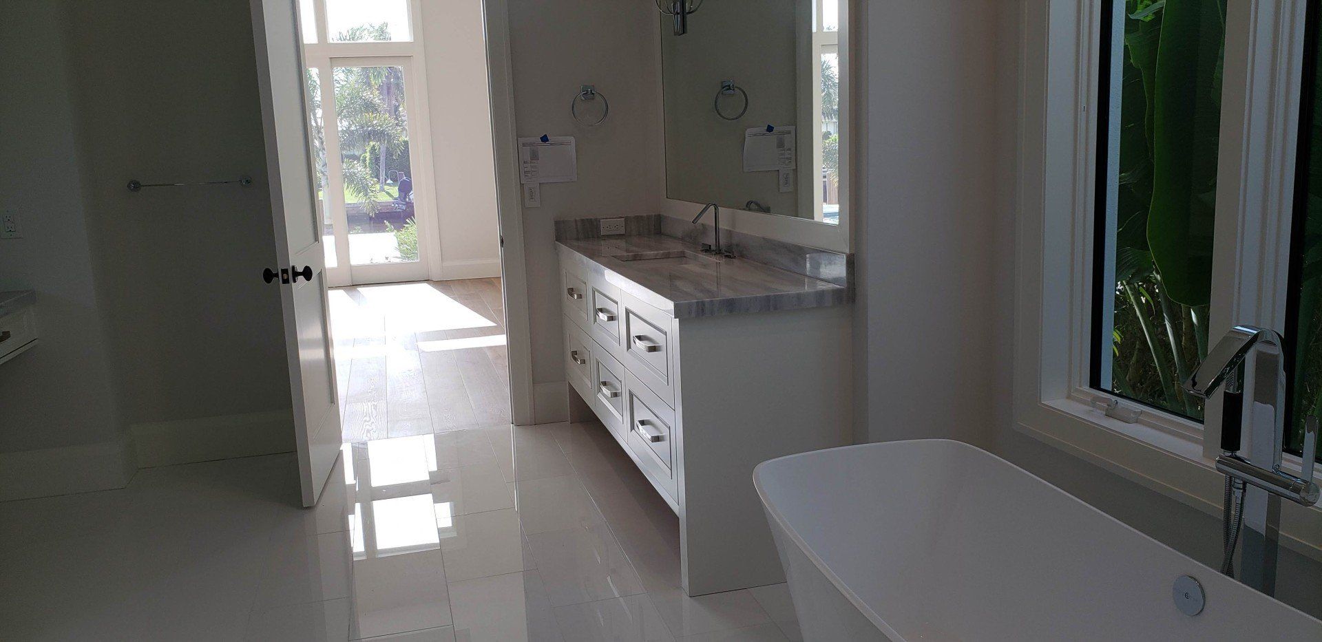 Sink And A Bathtub — Naples, FL — Rain Forest Marble Inc.