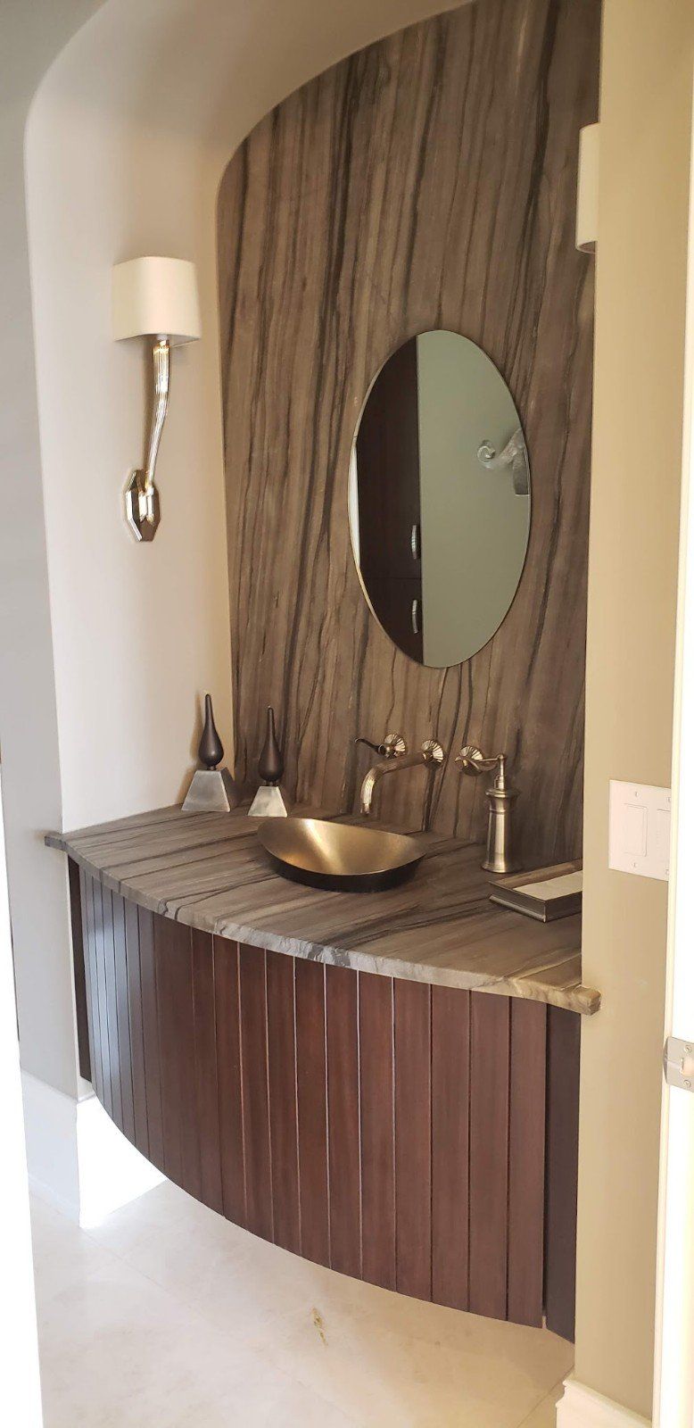Beautiful Bathroom — Naples, FL — Rain Forest Marble Inc.