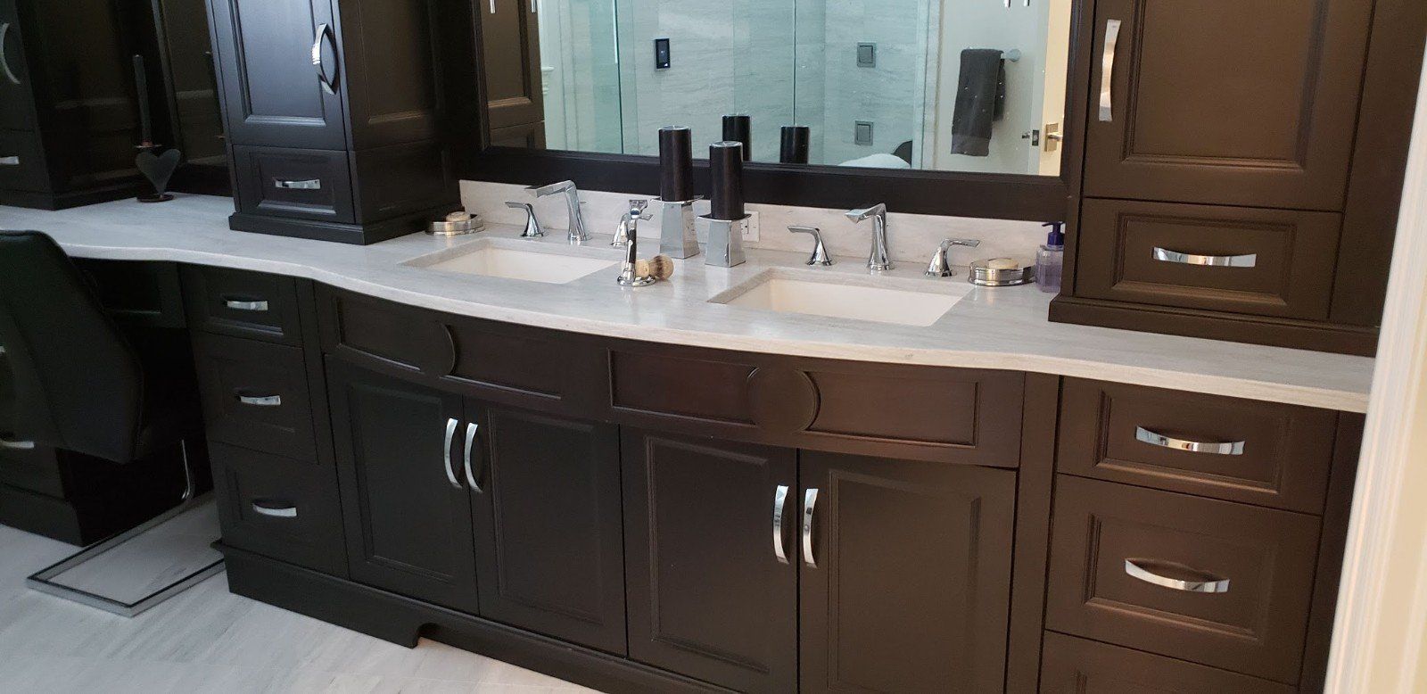Modern Design Bathroom — Naples, FL — Rain Forest Marble Inc.