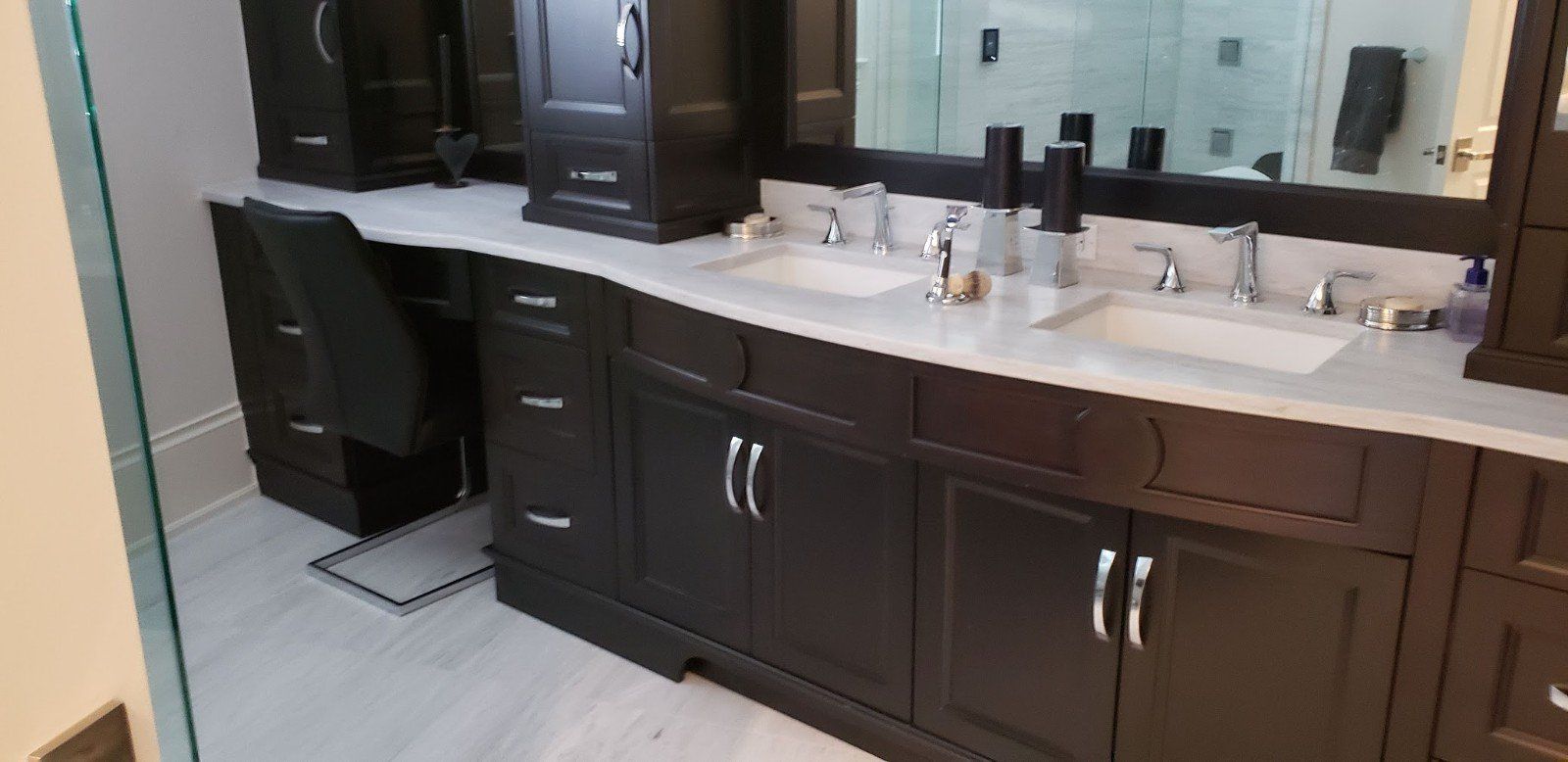 Modern Style Bathroom — Naples, FL — Rain Forest Marble Inc.