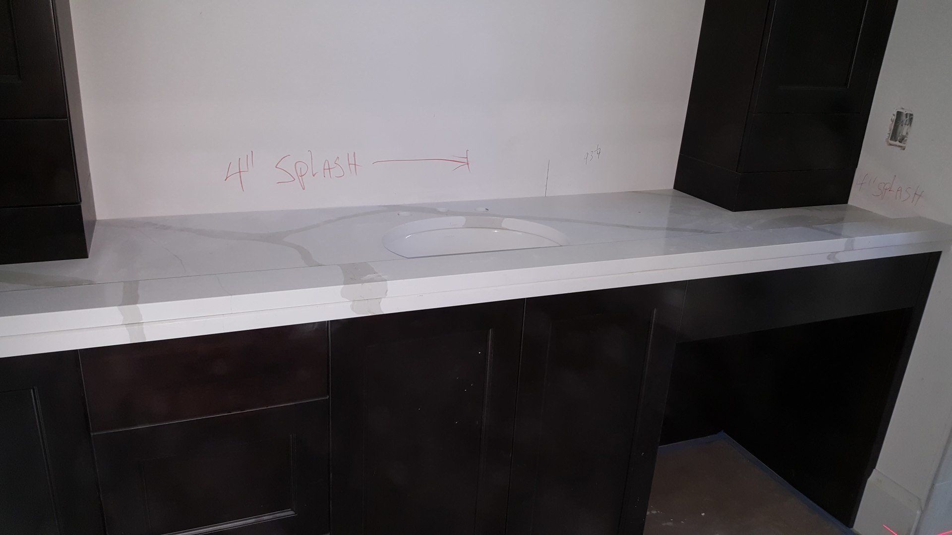 Bathroom Under Construction — Naples, FL — Rain Forest Marble Inc.