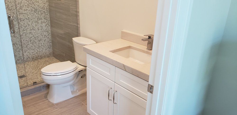 Furnished Bathroom — Naples, FL — Rain Forest Marble Inc.