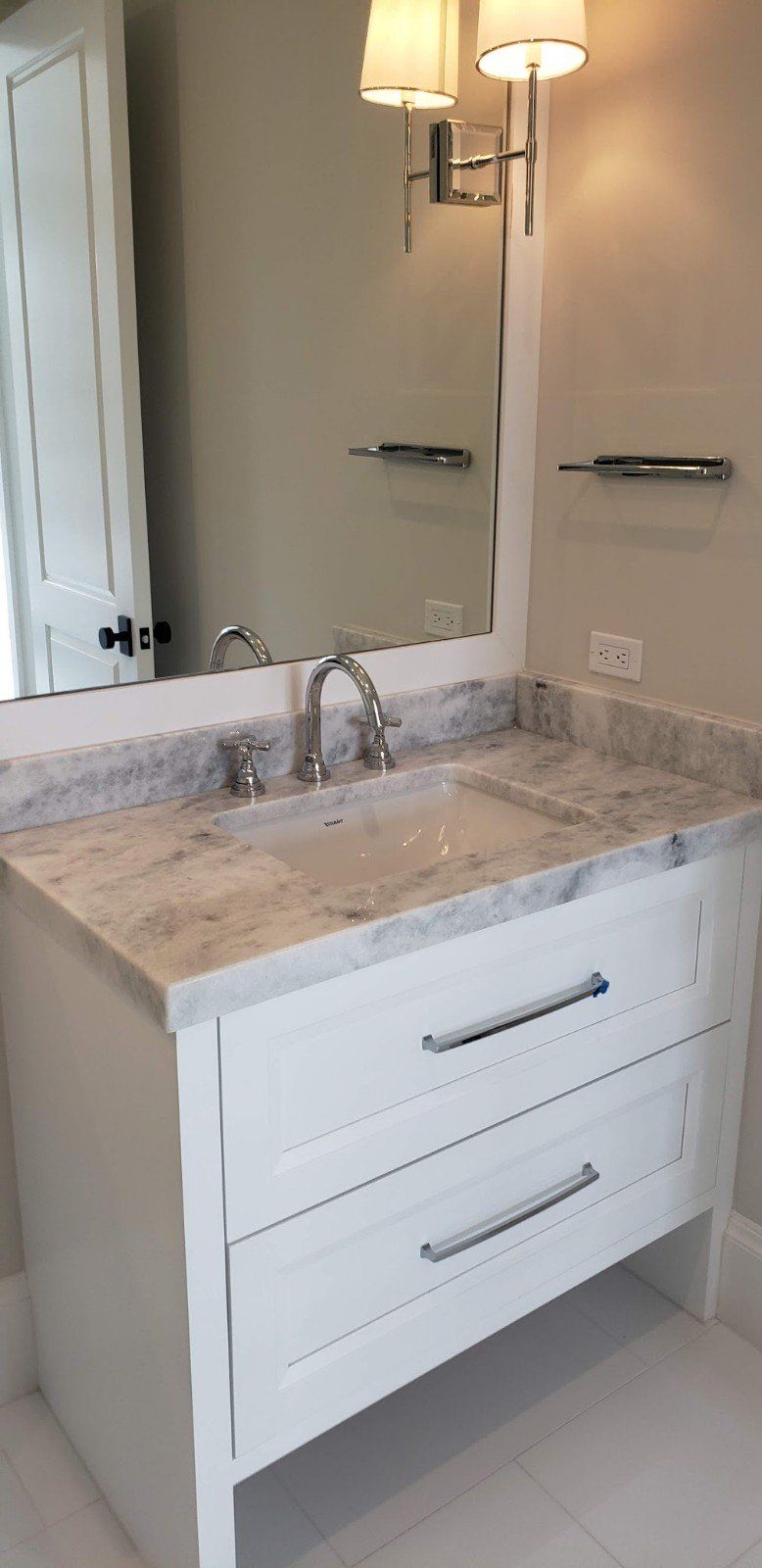 Bathroom Granite Countertop — Naples, FL — Rain Forest Marble Inc.