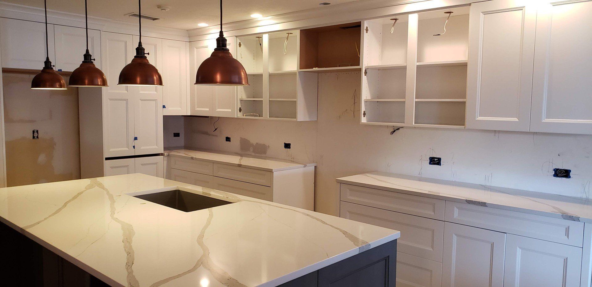 Finish Kitchen Countertop — St Naples, Florida — Rain Forest Marble Inc.