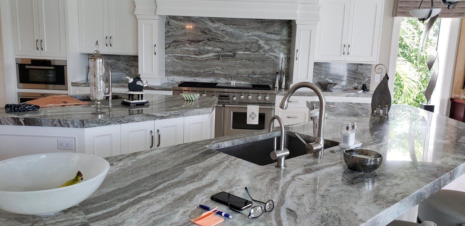 Marble Kitchen Table — Naples, FL — Rain Forest Marble Inc.