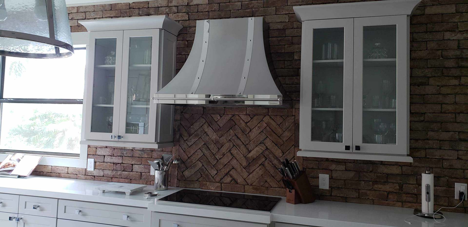 Modern Range Hood — Naples, FL — Rain Forest Marble Inc.