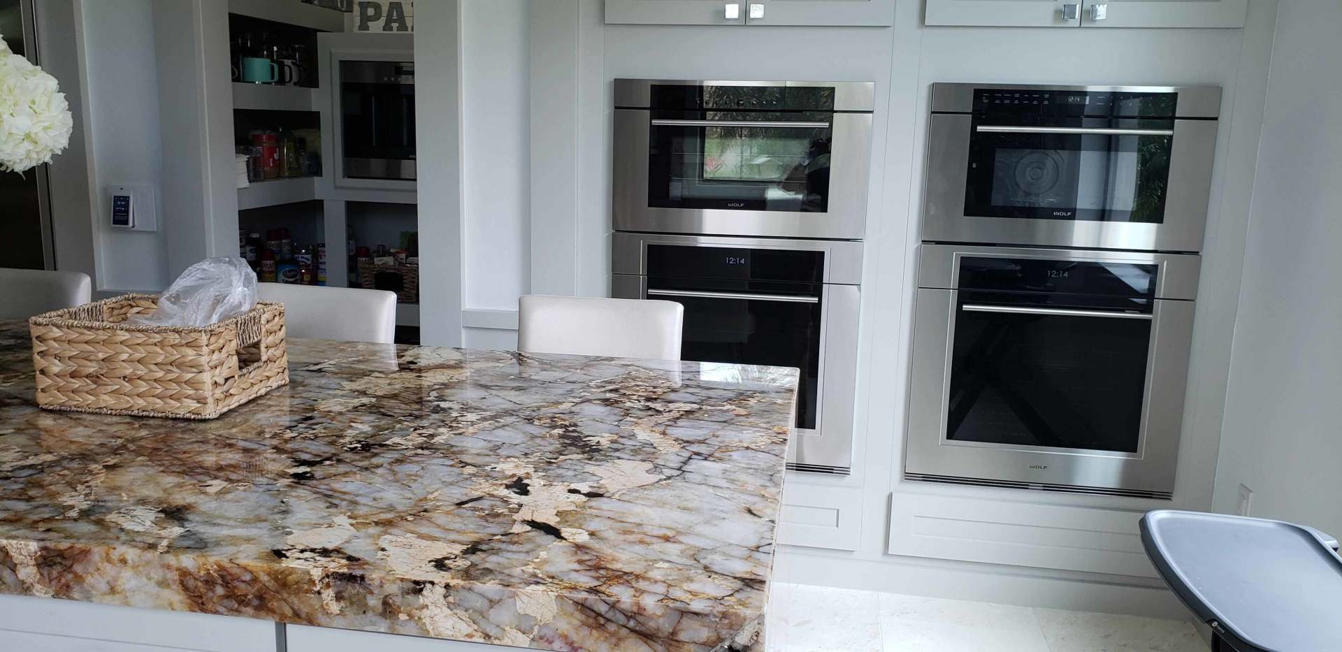 Fancy Modern Marble Countertop — Naples, FL — Rain Forest Marble Inc.