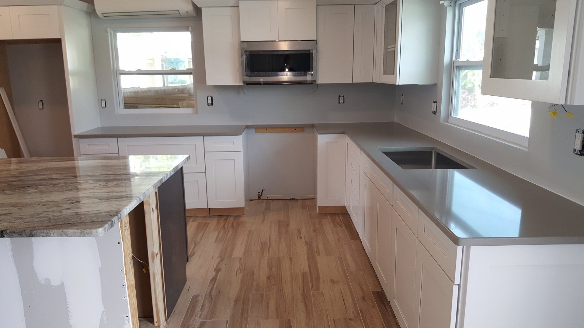 Wooden Kitchen — Naples, FL — Rain Forest Marble Inc.