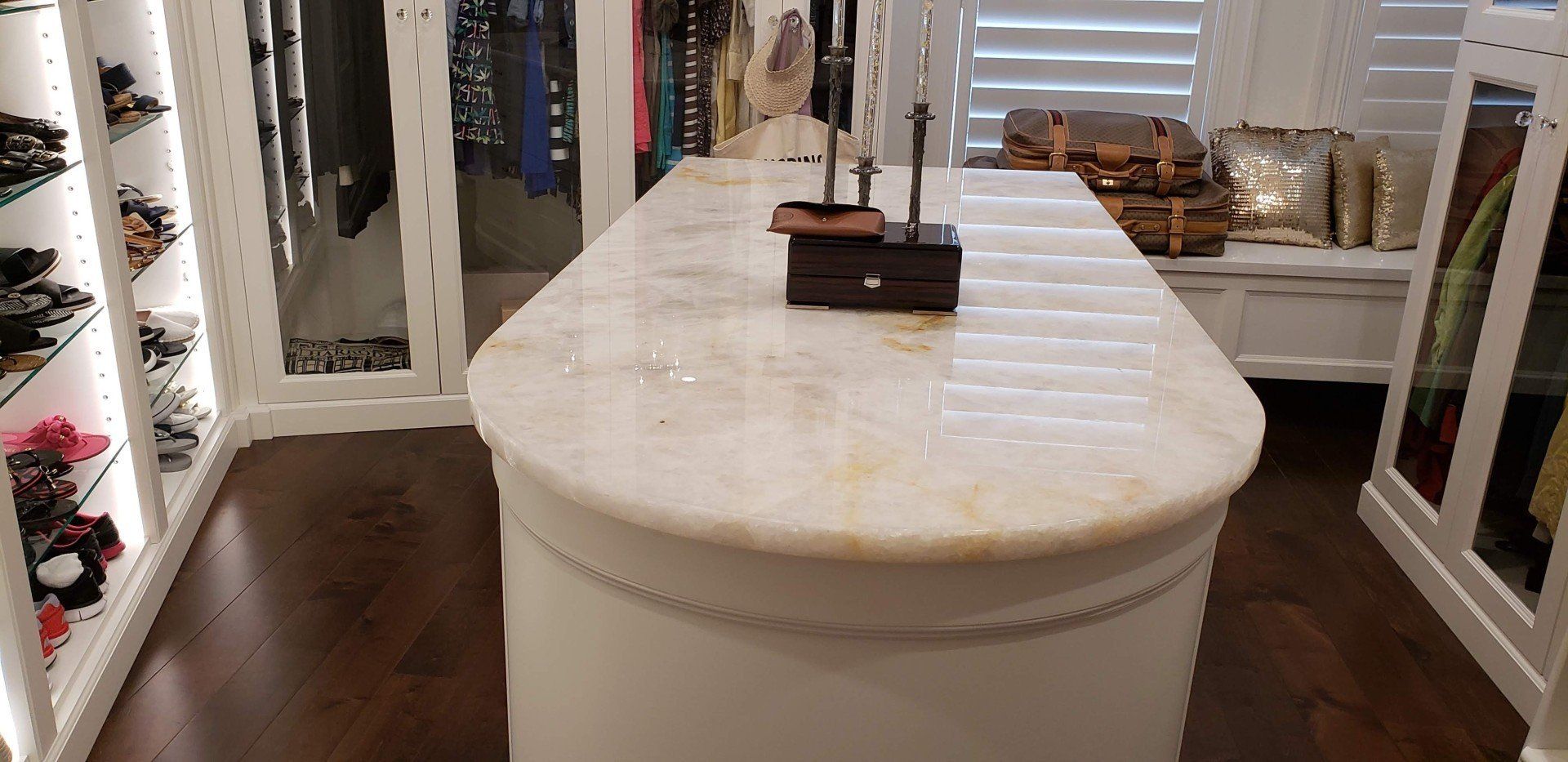 Countertop On Dressing Room — St Naples, Florida — Rain Forest Marble Inc.