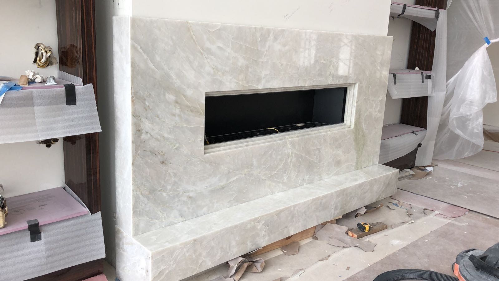 Mable Fireplace — Naples, FL — Rain Forest Marble Inc.
