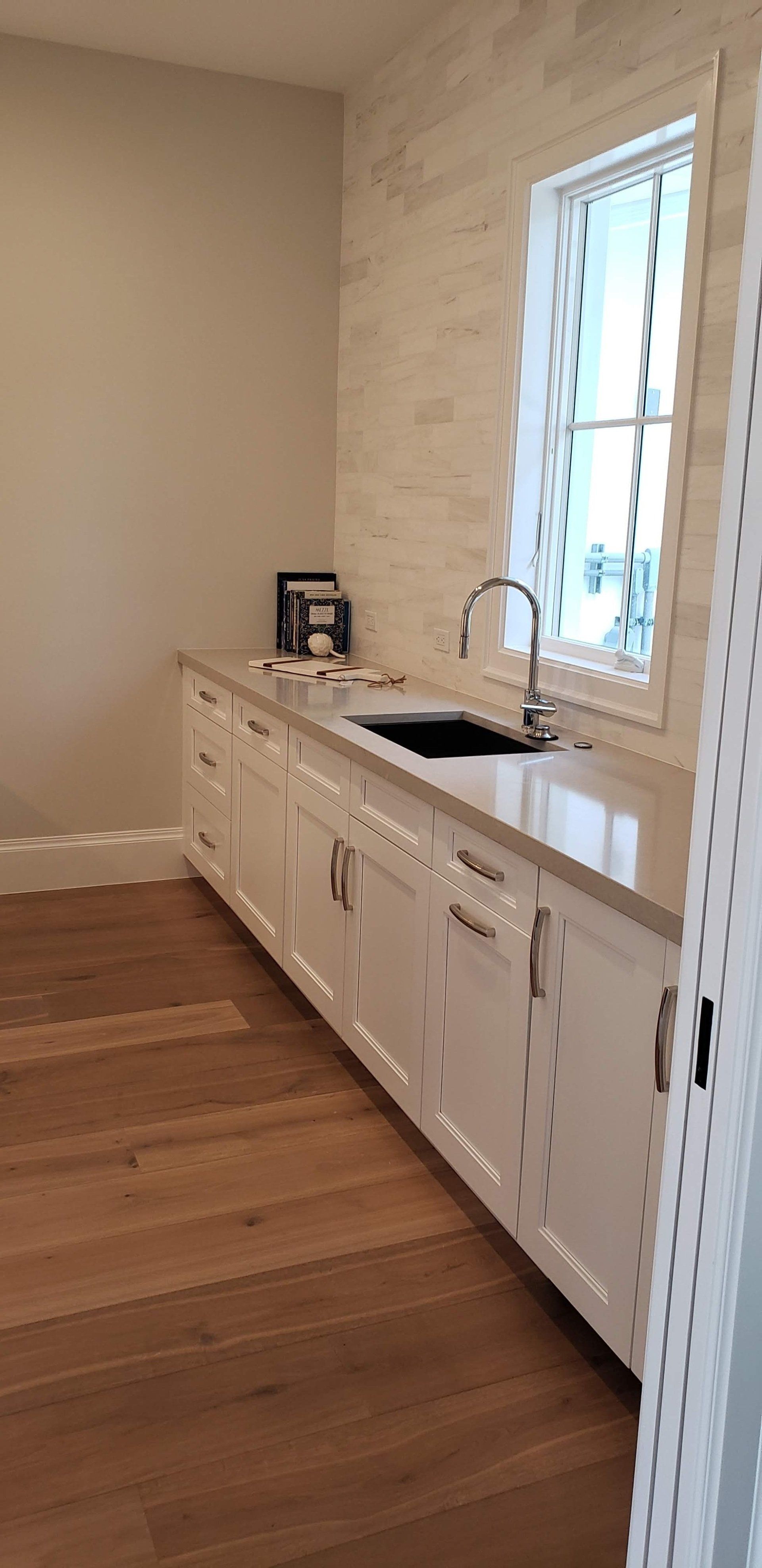 Modern Marble Counter Tops Kitchen Design — Naples, FL — Rain Forest Marble Inc.