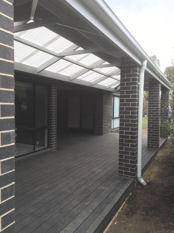 A Carport With a Roof That Has a Lot of Windows — Evoke Building Group In Ballarat Central, VIC