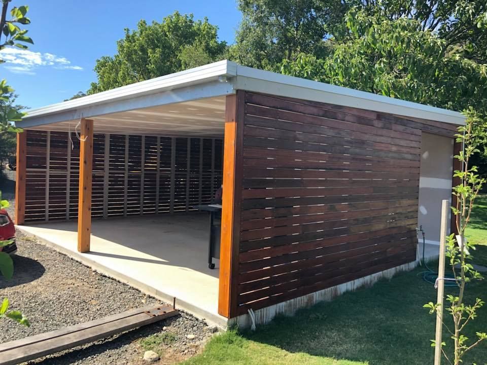 A House With a Wooden Deck in Front of It — Evoke Building Group In Ballarat Central, VIC