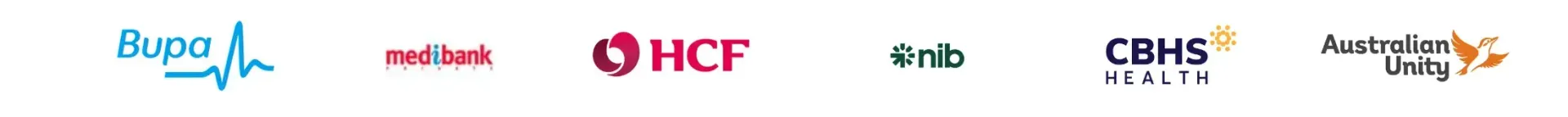 A row of colorful lines on a white background.