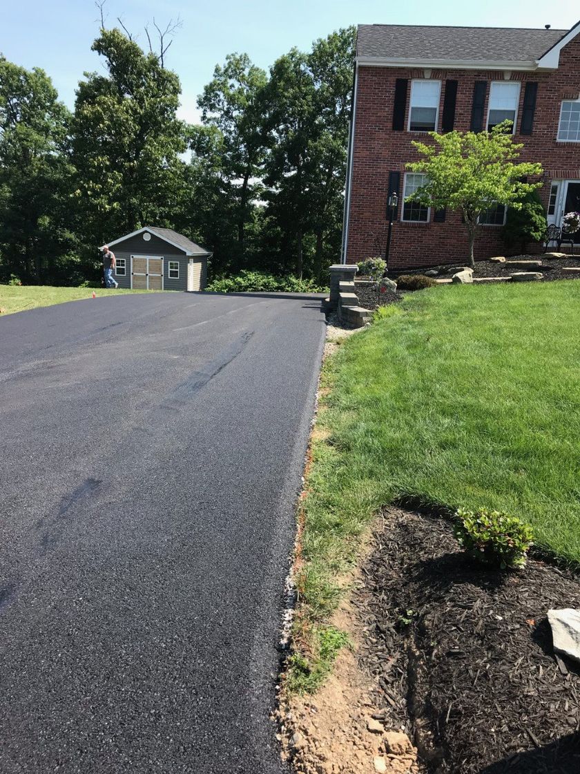 Paving - Road with Grass  in Greensburg, PA