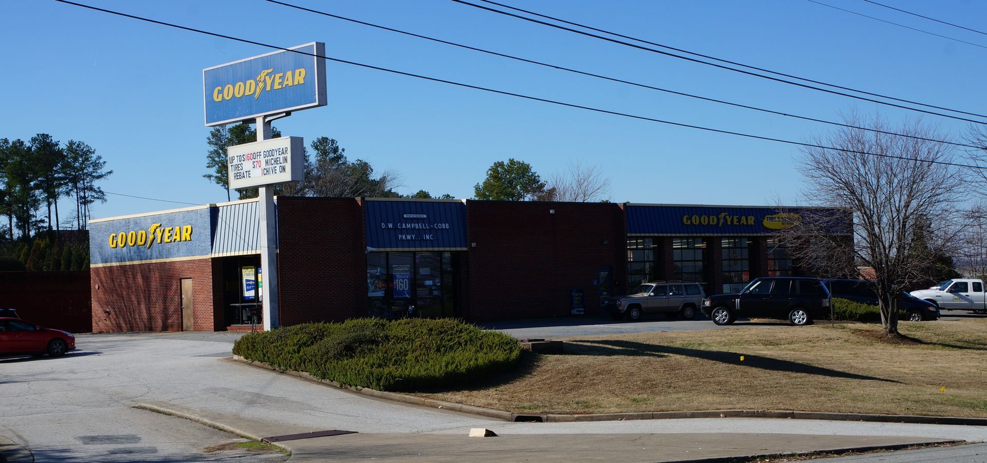 D.W. Campbell Tire shop