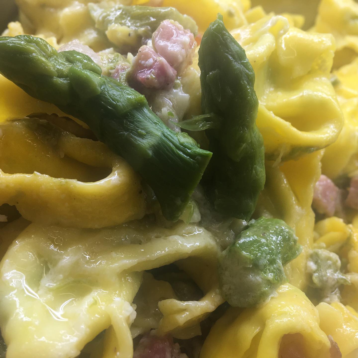 pasta con asparagi