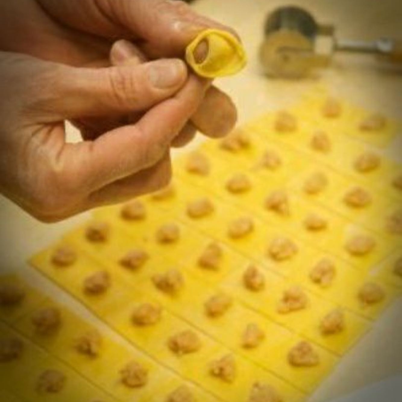 tortellini fatti a mano della gastronomia