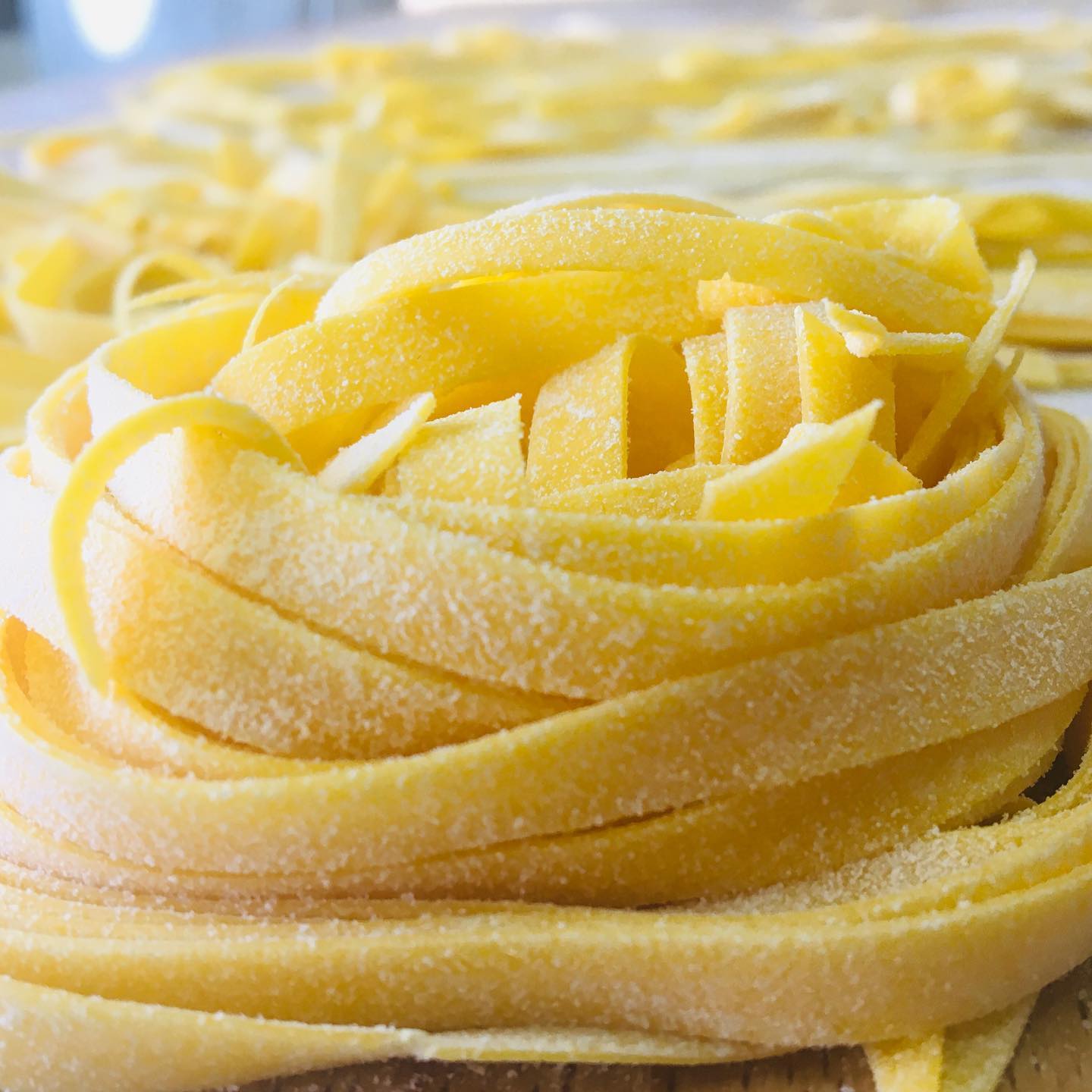 tagliatelle fatte a mano