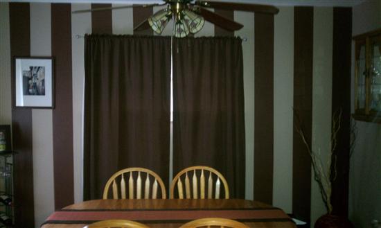 Striped Painted Wall — Okemos, MI — Tony Grant’s Painting Company