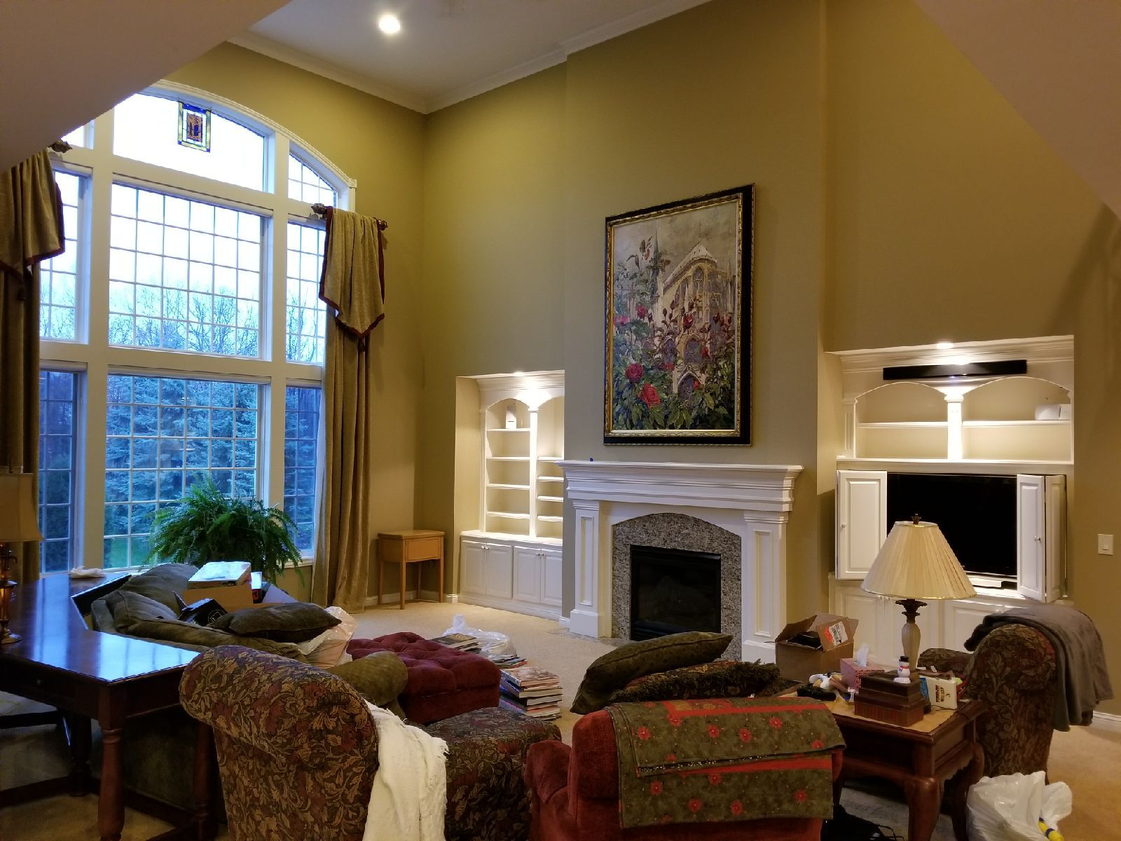 Cozy Living Room — Okemos, MI — Tony Grant’s Painting Company