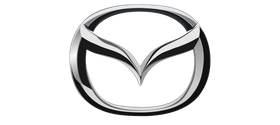 Mazda logo: A stylized 
