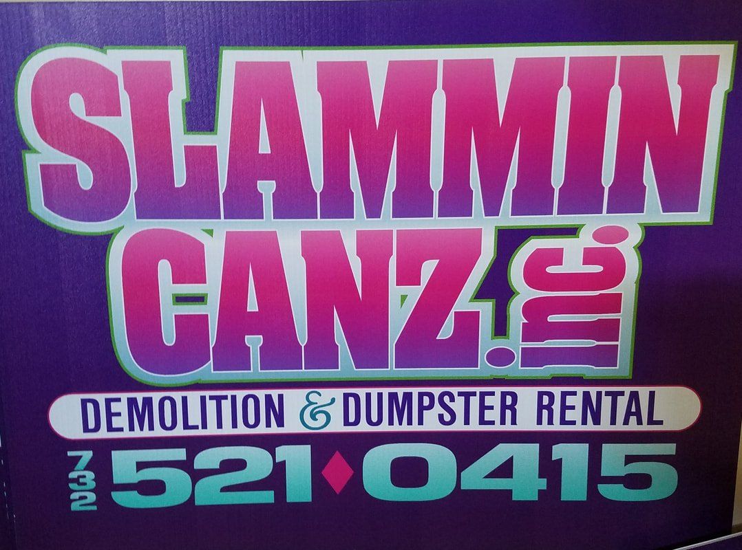 Slammin Canz Banner — Monroe Township, NJ — Slammin Canz, Inc.