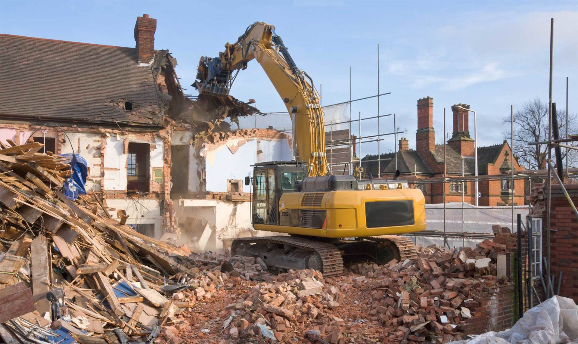 Demolishing of Small Buildings — Monroe Township, NJ — Slammin Canz, Inc.