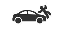 person hit by car icon - Hillside, IL — Illinois Insurance Center Inc