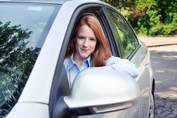 Teenager Girl with Car — Chicago, IL — Illinois Insurance Center Inc