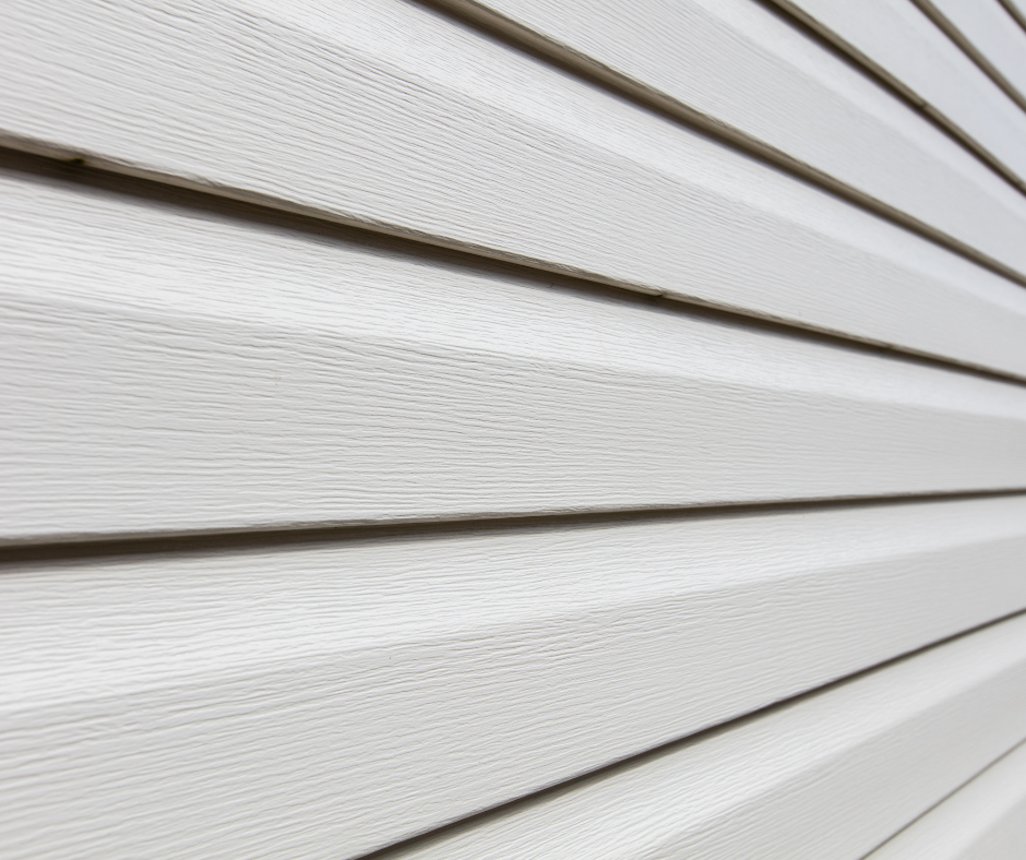 Off white siding on a house in Minnesota